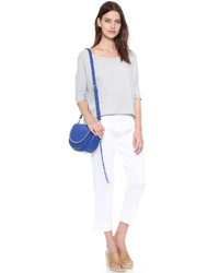 Sac en cuir bleu Rebecca Minkoff