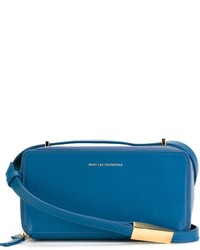 Sac en cuir bleu WANT Les Essentiels