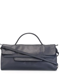 Sac en cuir bleu Zanellato