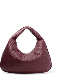 Sac en cuir bordeaux Bottega Veneta