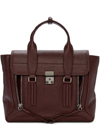 Sac en cuir bordeaux 3.1 Phillip Lim