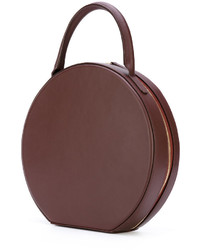 Sac en cuir bordeaux Mansur Gavriel