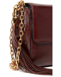 Sac en cuir bordeaux Marc Jacobs