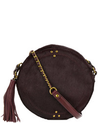 Sac en cuir bordeaux Jerome Dreyfuss