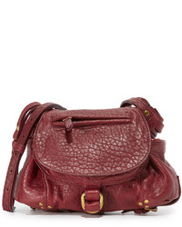 Sac en cuir bordeaux Jerome Dreyfuss