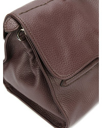 Sac en cuir bordeaux Zanellato