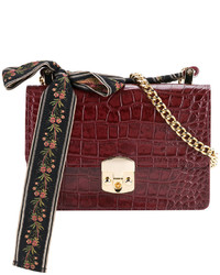 Sac en cuir bordeaux Muveil