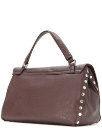 Sac en cuir bordeaux Zanellato