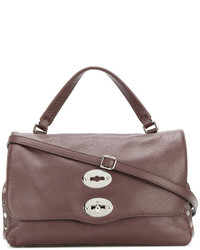 Sac en cuir bordeaux Zanellato