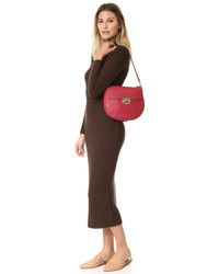 Sac en cuir fuchsia Furla