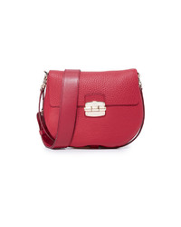 Sac en cuir fuchsia Furla