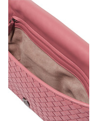 Sac en cuir fuchsia Bottega Veneta