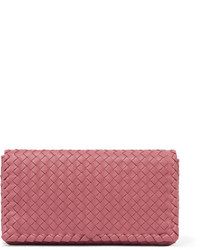 Sac en cuir fuchsia Bottega Veneta