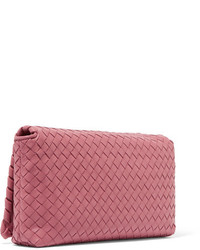 Sac en cuir fuchsia Bottega Veneta