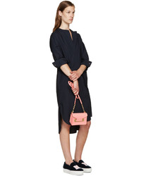 Sac en cuir fuchsia Sophie Hulme