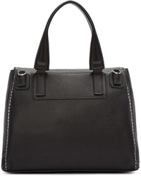 Sac en cuir gris foncé Givenchy