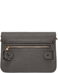 Sac en cuir gris foncé Proenza Schouler