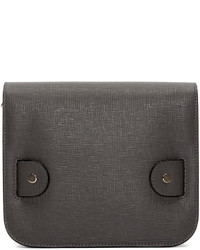 Sac en cuir gris foncé Proenza Schouler