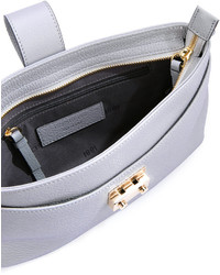 Sac en cuir gris Cerruti