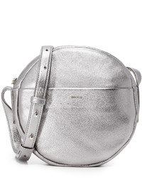 Sac en cuir gris Baggu