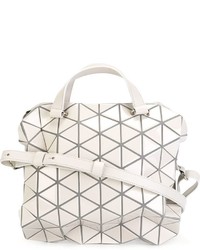 Sac en cuir gris Bao Bao Issey Miyake