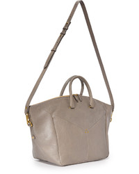 Sac en cuir gris Jerome Dreyfuss