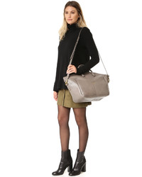 Sac en cuir gris Jerome Dreyfuss