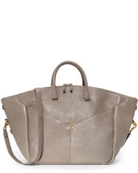 Sac en cuir gris Jerome Dreyfuss