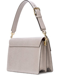 Sac en cuir gris Dolce & Gabbana