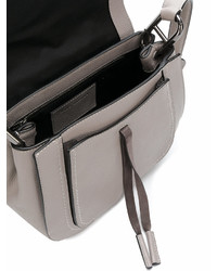 Sac en cuir gris Marc Jacobs