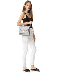 Sac en cuir gris Loeffler Randall