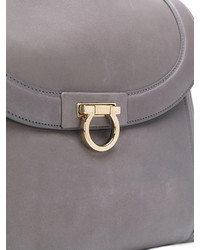 Sac en cuir gris Salvatore Ferragamo