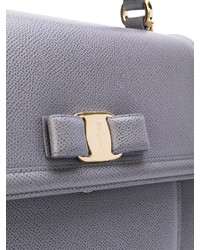 Sac en cuir gris Salvatore Ferragamo