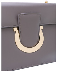 Sac en cuir gris Salvatore Ferragamo