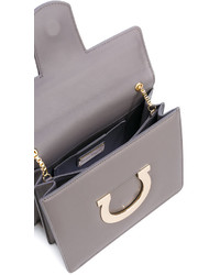 Sac en cuir gris Salvatore Ferragamo