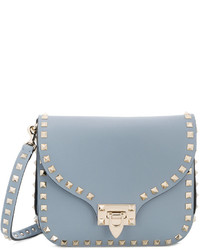 Sac en cuir gris Valentino Garavani