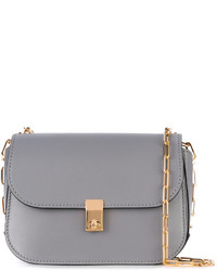 Sac en cuir gris Valentino Garavani