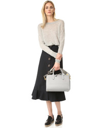 Sac en cuir gris Anya Hindmarch