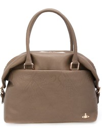 Sac en cuir gris Vivienne Westwood