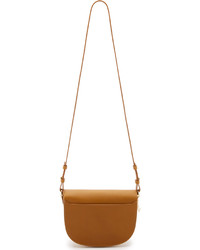 Sac en cuir marron clair Sophie Hulme