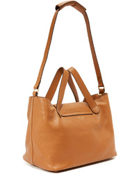 Sac en cuir marron clair Meli-Melo