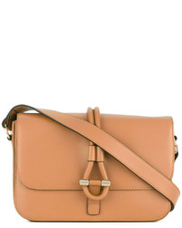 Sac en cuir marron clair Tila March