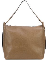 Sac en cuir marron clair Valextra