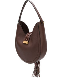 Sac en cuir marron Altuzarra