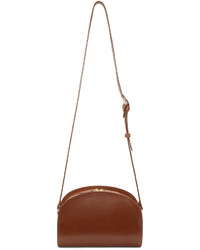 Sac en cuir marron A.P.C.