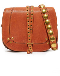 Sac en cuir marron Jerome Dreyfuss