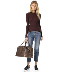 Sac en cuir marron Frye