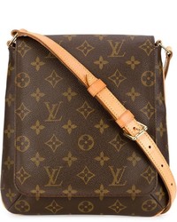 Sac en cuir marron Louis Vuitton