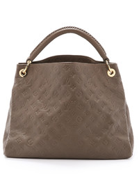 Sac en cuir marron Louis Vuitton