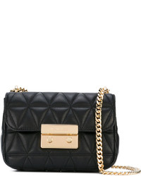 Sac en cuir matelassé noir MICHAEL Michael Kors